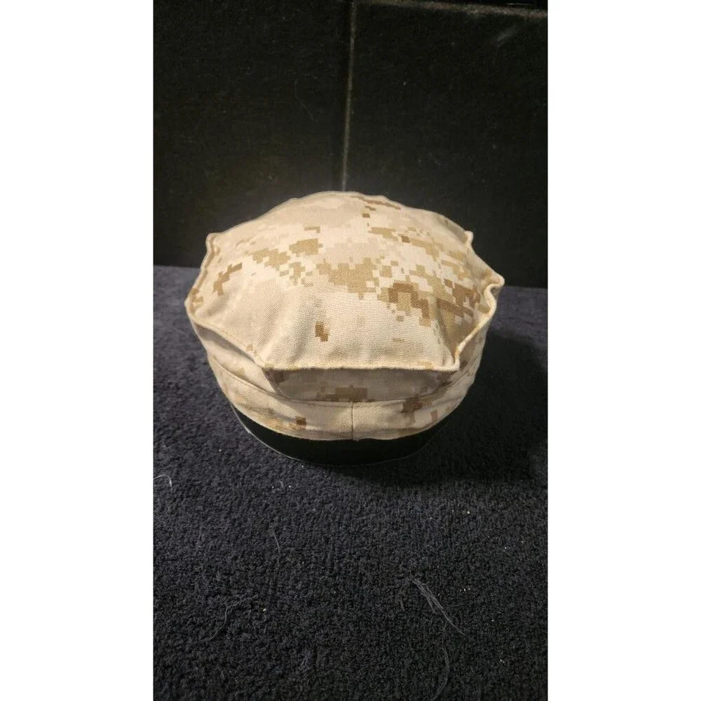 Marine Corp Garrison Marpat Desert Cover/Cap/Hat Size Med 8405-01-485-4316 USMC
